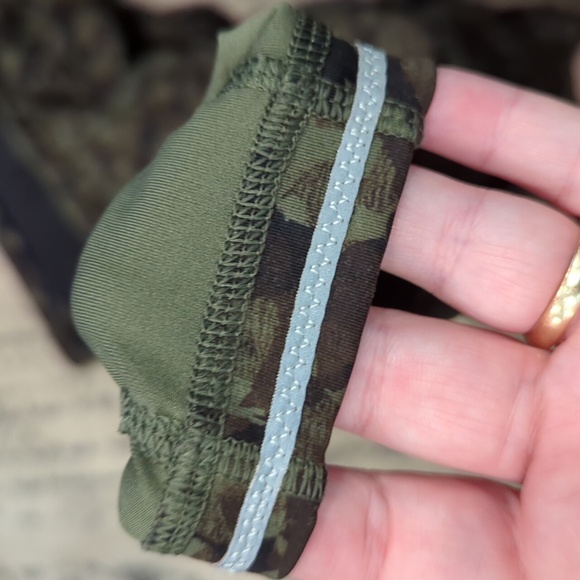 Lululemon Speed Tight III *All Full-On Lux Mystic Jungle Fatigue Green Black - Picture 12 of 15